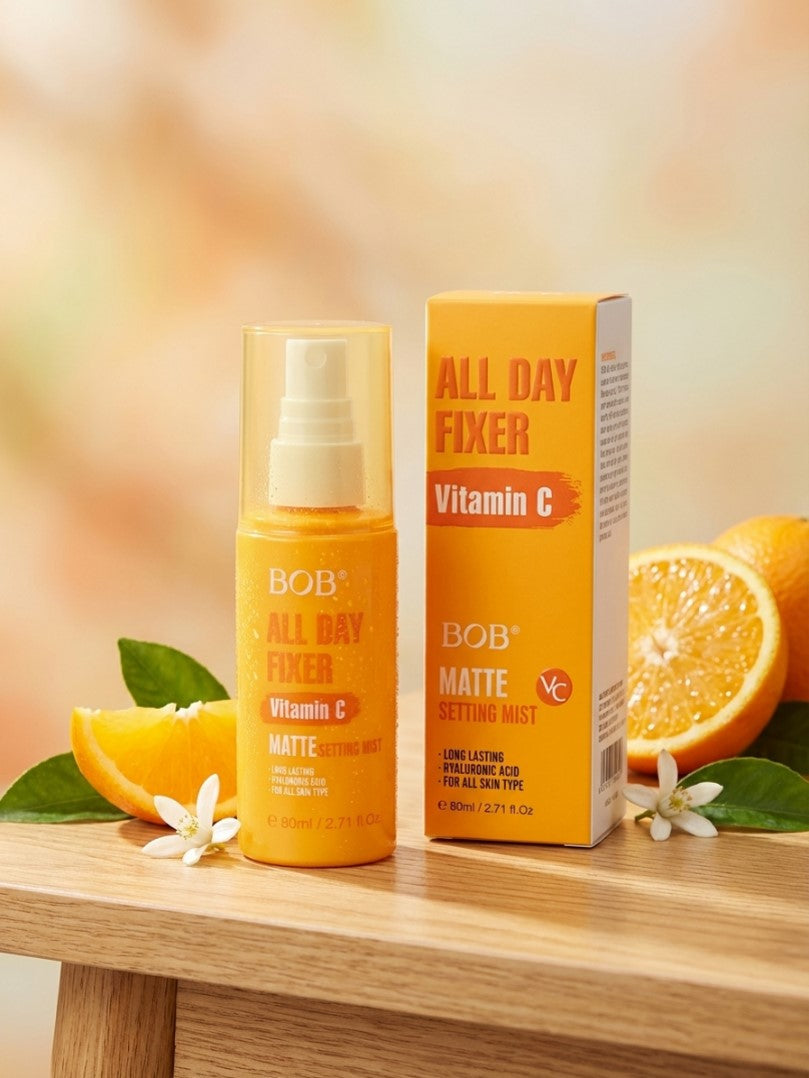 Bob Vitamin C All Day Fixer Matte Setting Mist 80ml