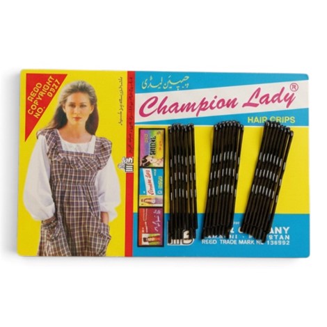 Champion Lady Hair Grip Hair Pin 24 Pieces
