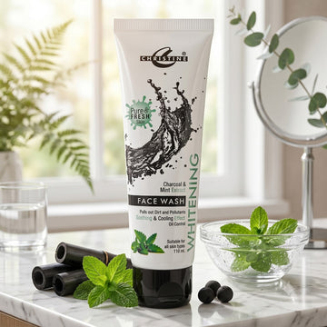 Christine Charcoal & Mint Extract Face Wash 110g