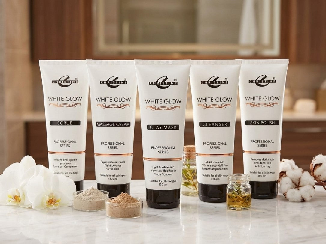 Christine White Glow Facial Kit (200ml x 5)