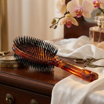 Crystal Brown Hair Brush