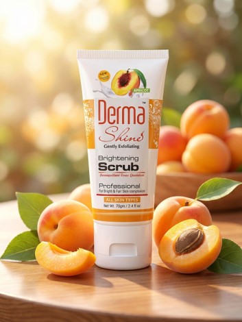 Derma Shine Apricot Scrub 70g