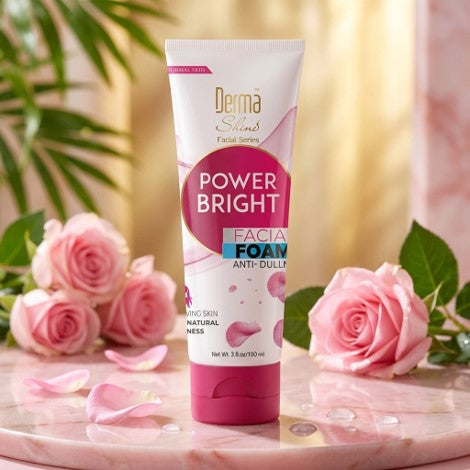 Derma Shine Power Bright Facial Foam