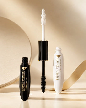 Double Extension Mascara White and Black 2 In 1
