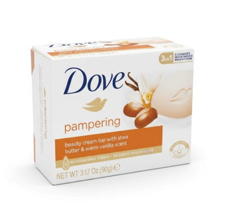 Dove Pampering Beauty Cream Bar with Shea Butter & Warm Vanilla 90g (Imported)