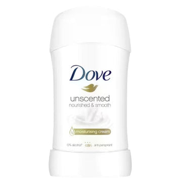 Dove Unscented Nourished & Smooth Deodorant Stick 40g