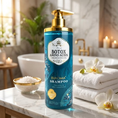 Eunomia Sulfate Free Botox Amino Acid Silky Smooth Shampoo 1000ml (XL)