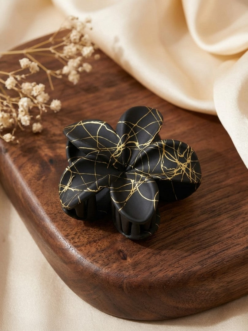 Flower Hair Claw Clip Fancy Korean Style Elegant