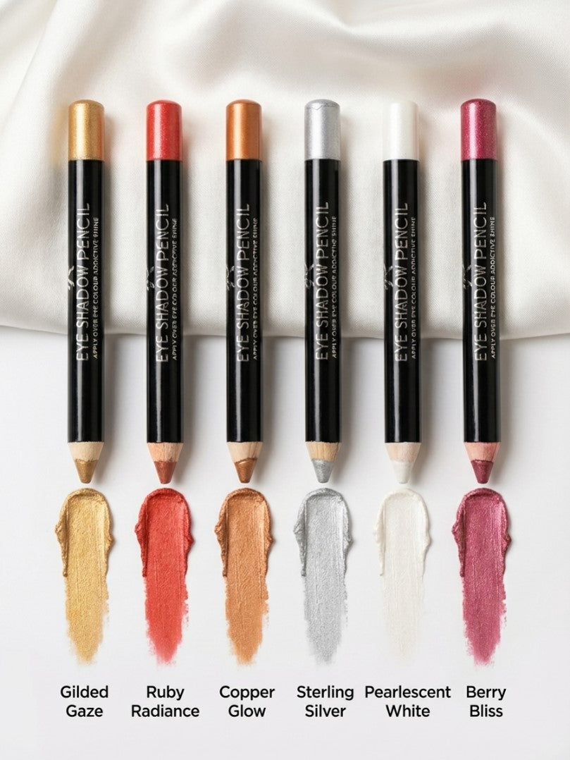 Glitter Eyeshadow Pencil (Pack of 6)