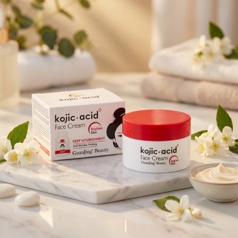Guanjing Kojic Acid Deep Nourishment Firming Face Cream 50g