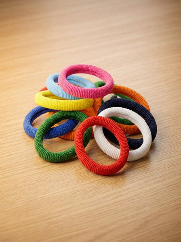 Hair Ties Pony Bands (Pack of 6)