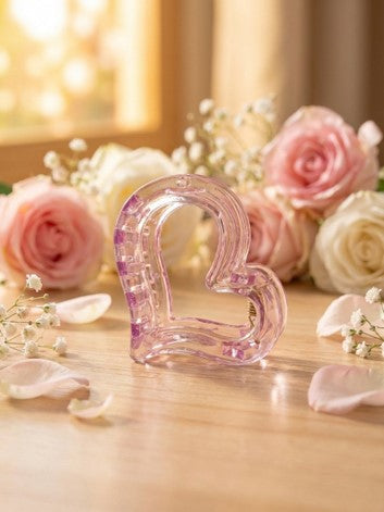 Heart Shape Korean Hair Clutcher Claw Clip