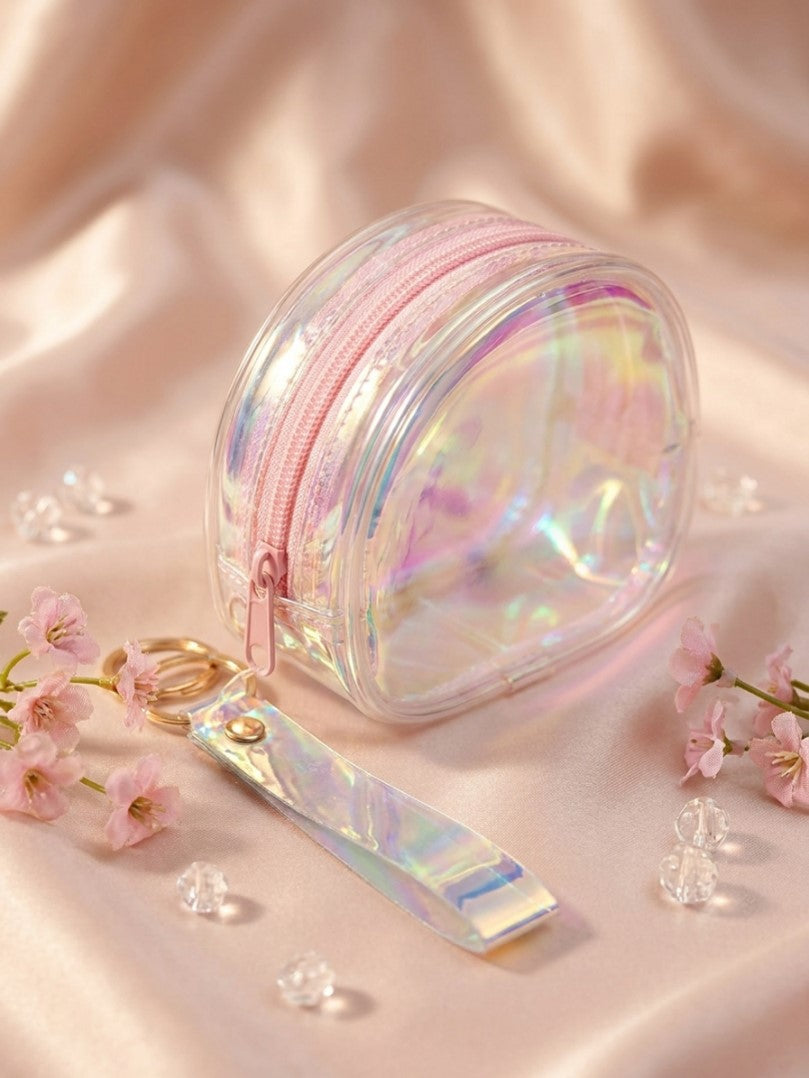 Hello Kitty Silicone Glitter Pouch