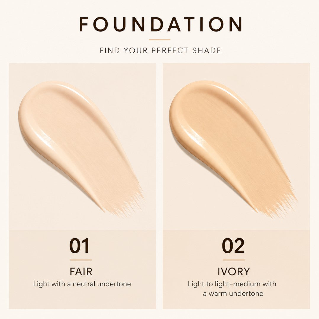 Hudamoji Aqua 24H Wear Glow Makeup Foundation