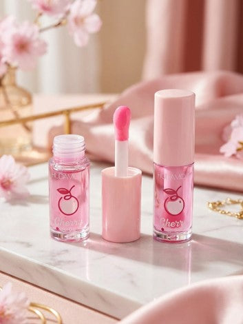 Hudamoji Cherry Lip Oil Fruity Moisturizing