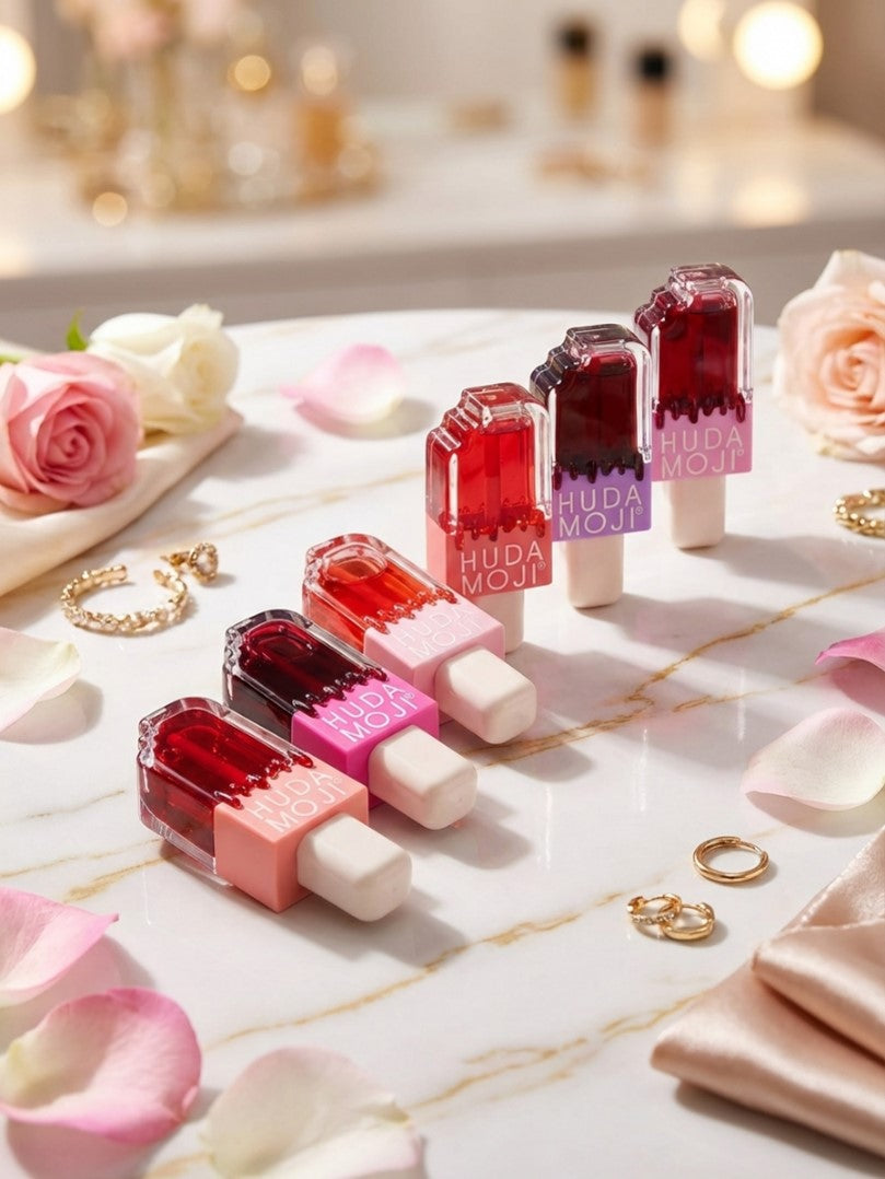 Hudamoji Ice Cream Lip Tint (Pack of 6)
