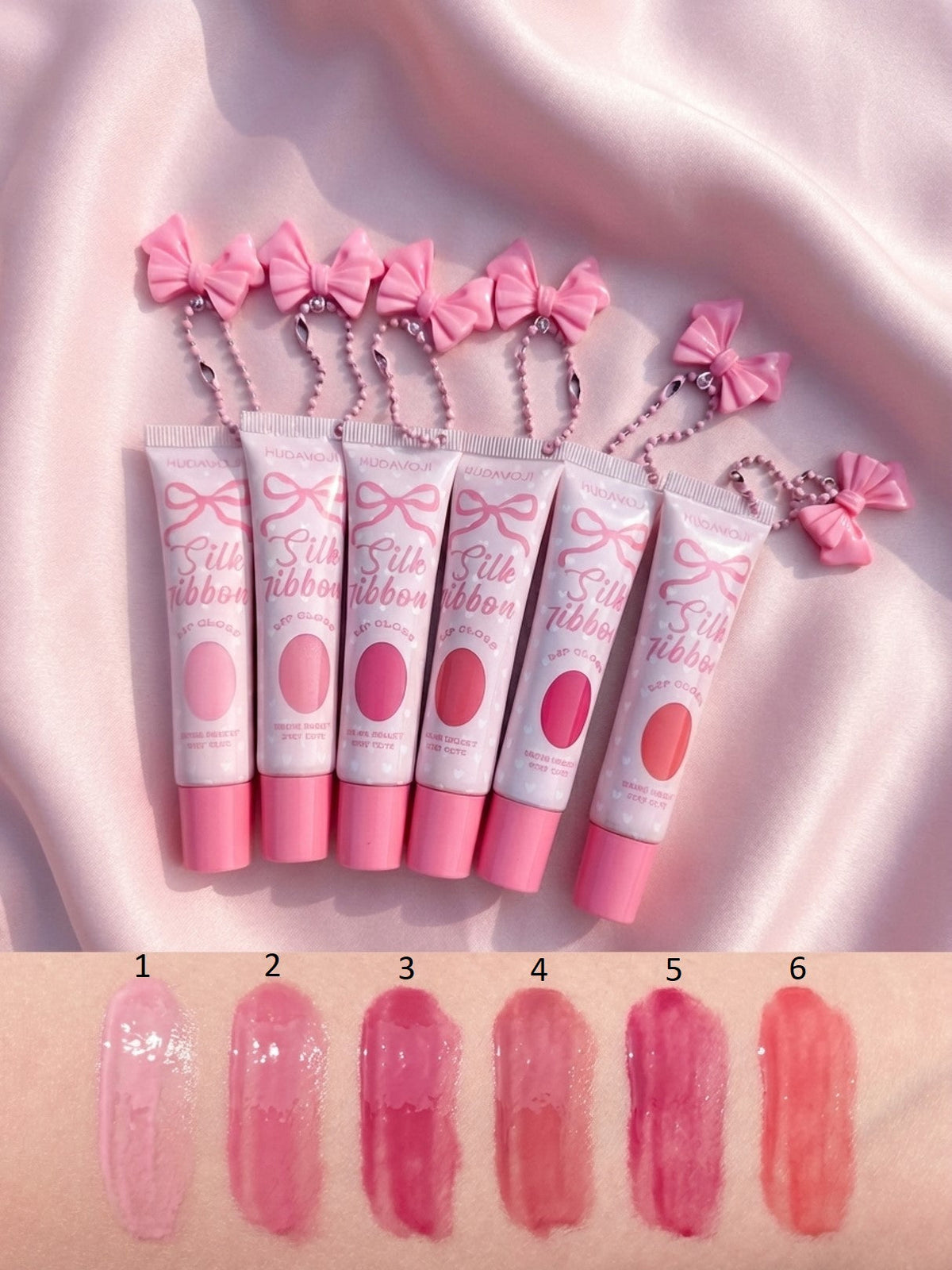 Hudamoji Silk Ribbon Lip Gloss