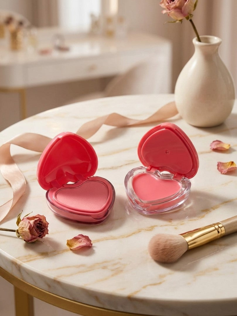 Hudamoji Blusher Cream 2 In 1 Dewy Finish