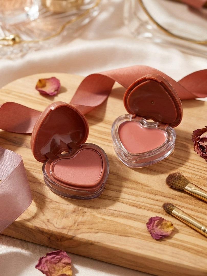 Hudamoji Blusher Cream 2 In 1 Dewy Finish