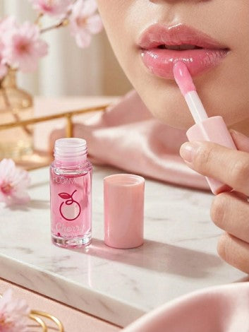 Hudamoji Cherry Lip Oil Fruity Moisturizing
