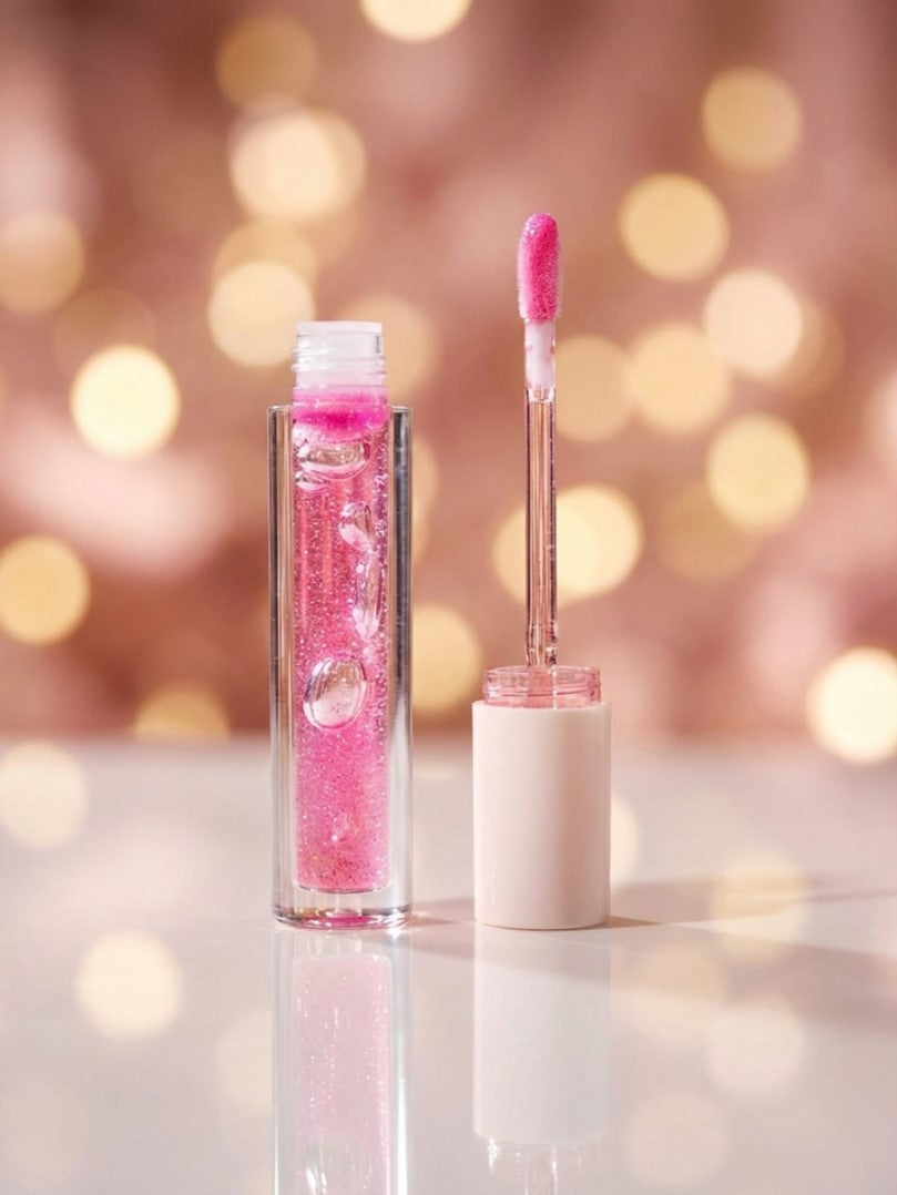 Sparkling Lip Gloss Applicator Set