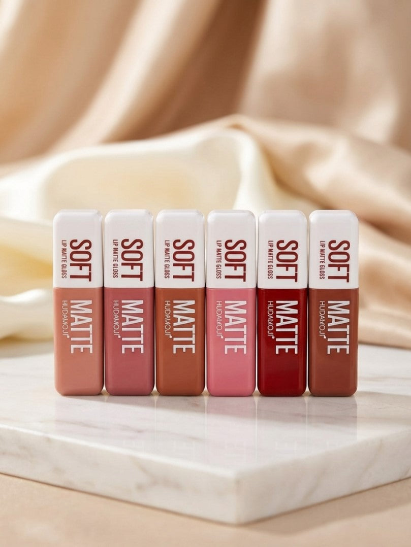 Hudamoji Soft Matte Lip Gloss Lipstick