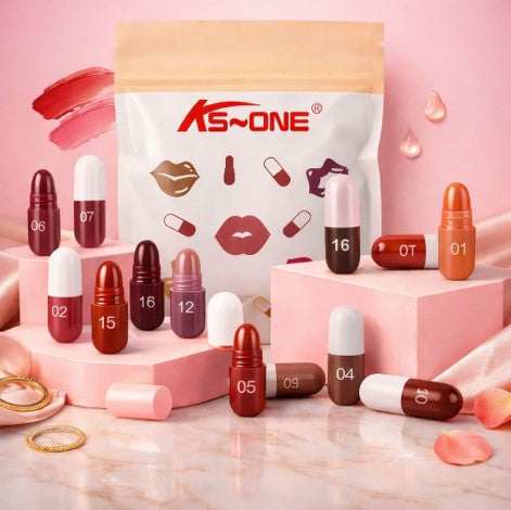 KS-One Matte Lipstick Capsule (Pack of 18)