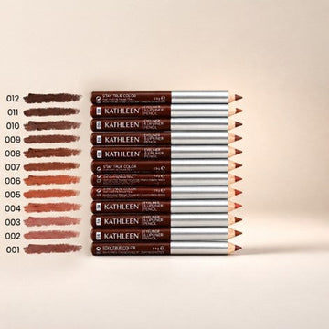 Kathleen Nude Stay True Color Lipliner and Eyeliner