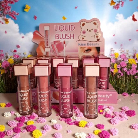 Kiss Beauty Liquid Blush (4 Shades)