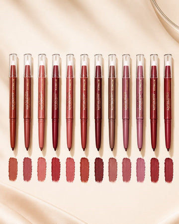 Lip Liner with Brush 2 In 1