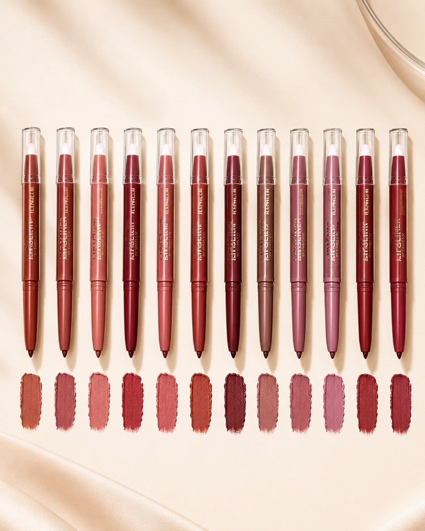 Lip Liner with Brush 2 In 1