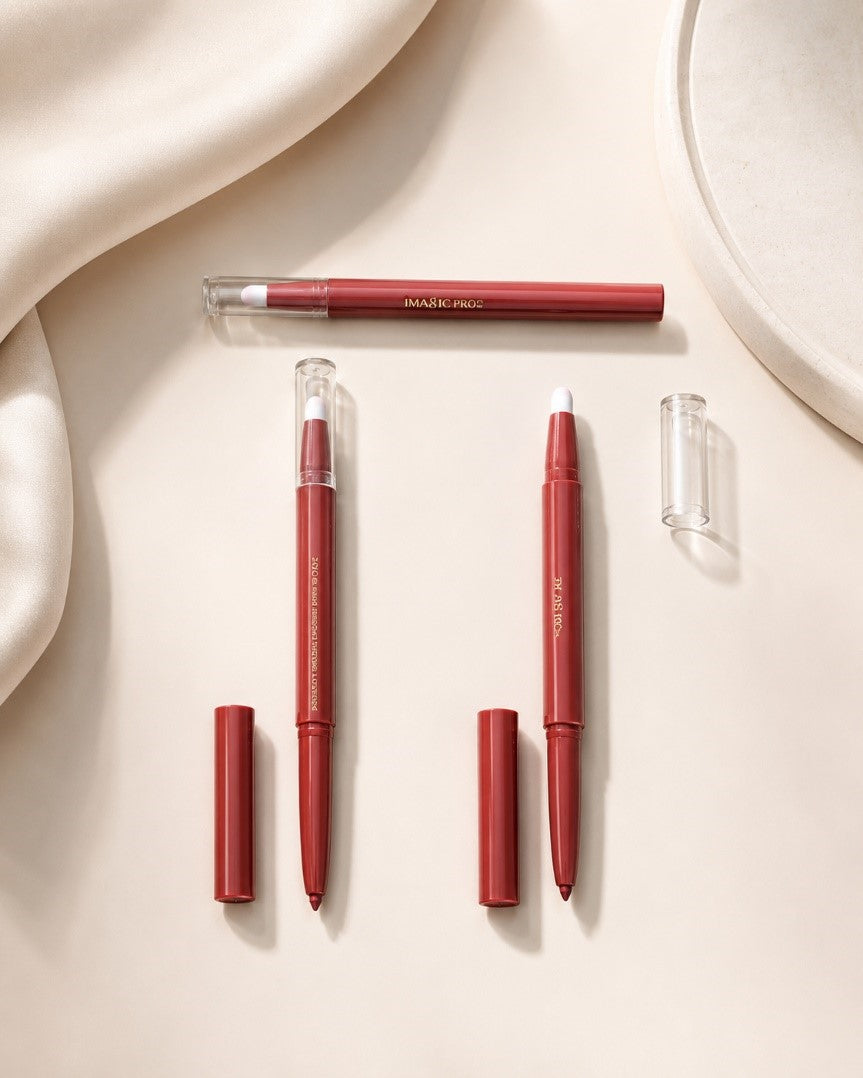 Lip Liner with Brush 2 In 1