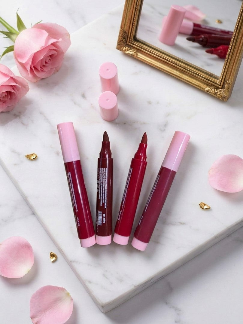 Lip Marker Stain Rich Color Smudge Proof Lightweight