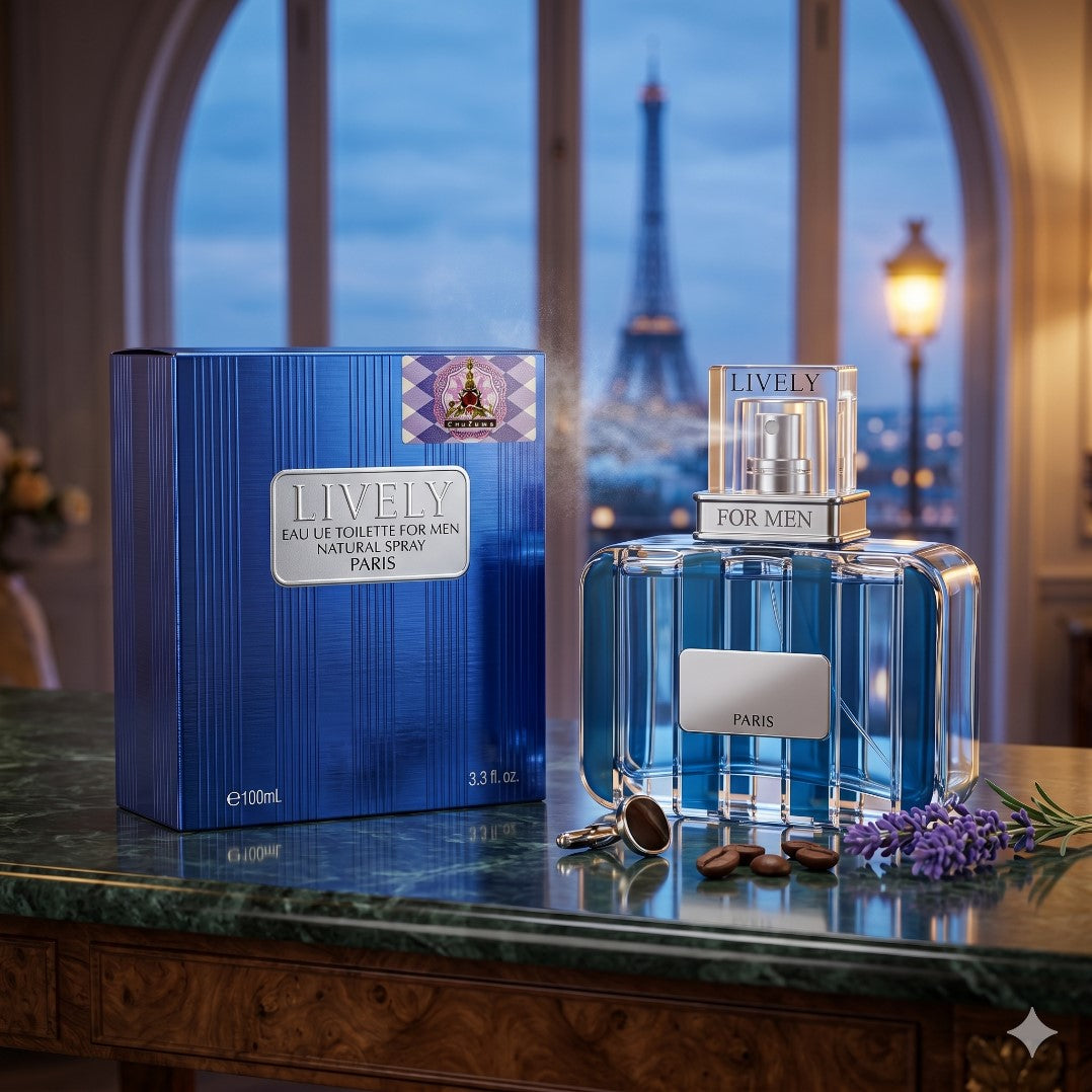 Lively Paris Perfume EDT for Men 100ml