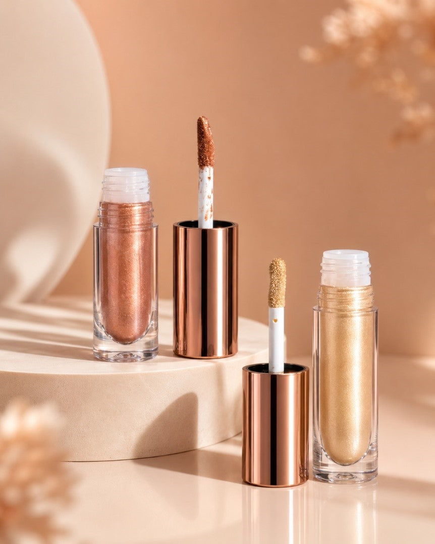 Metallic Liquid Eyeshadow High Pigment Shimmer Finish