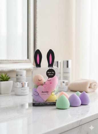 Mini Makeup Beauty Blender Sponge (Pack of 6)