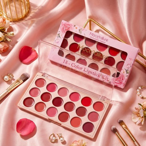 Mocallure 18 Color Lipstick Kit