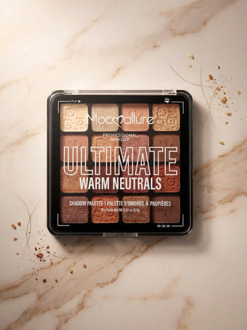 Mocallure Professional Makeup Ultimate Warm Neutrals Eyeshadow Palette