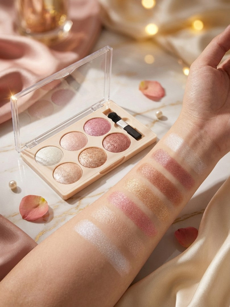 Msyaho Magnificent Baked Highlight & Blush Palette