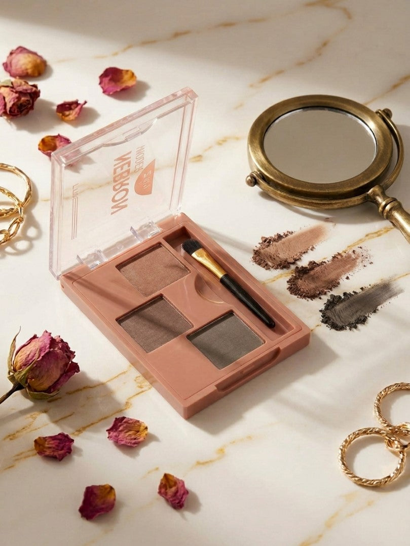 Msyaho Professional Eyebrow Powder 2 IN 1 with Brush