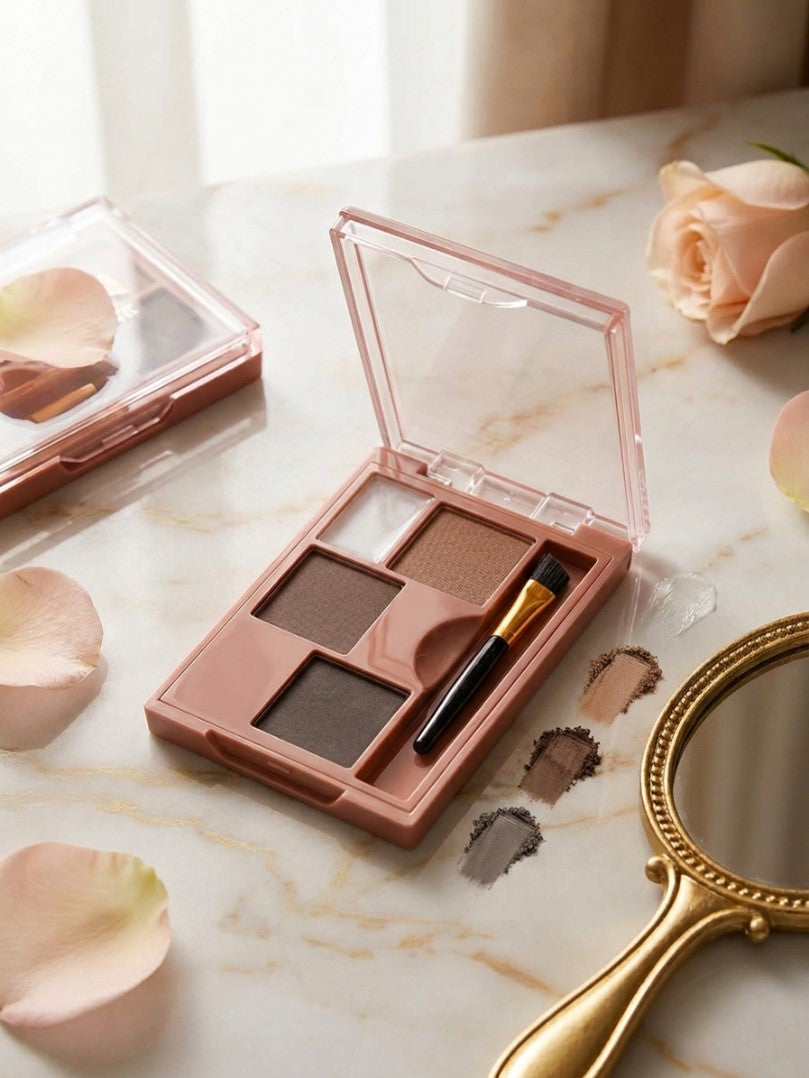 Msyaho Professional Eyebrow Powder 2 IN 1 with Brush