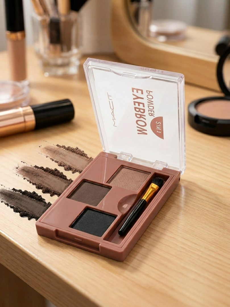 Msyaho Professional Eyebrow Powder 2 IN 1 with Brush