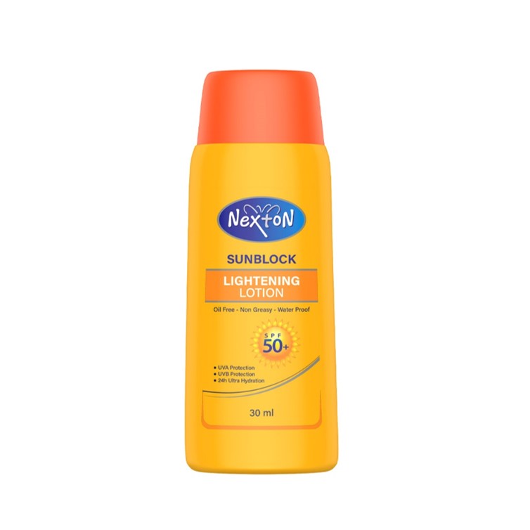 Nexton Sunblock SPF50 Lightening Lotion Oil Free Non Greasy