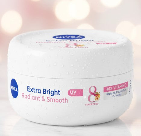 Nivea Extra Bright Radiant & Smooth Moisturizing Cream 100ml