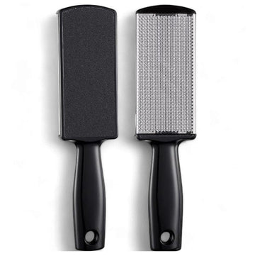 Pedicure Dead Skin Remover Dual Sided Stainless Steel and Sandpaper