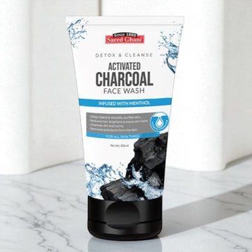 Saeed Ghani Activated Charcoal Face Wash 100ml