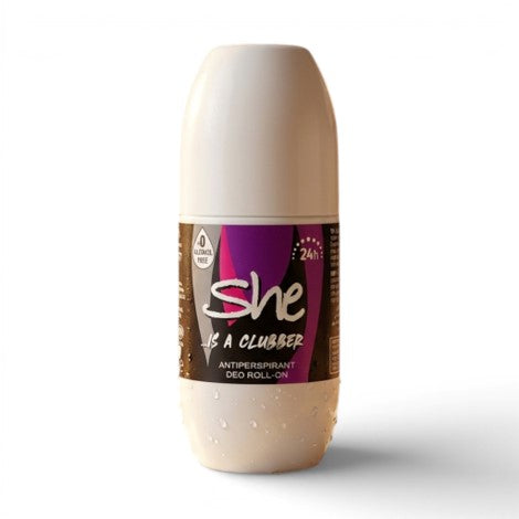 She is Clubber Anti Perspirant Deo Roll On 50ml