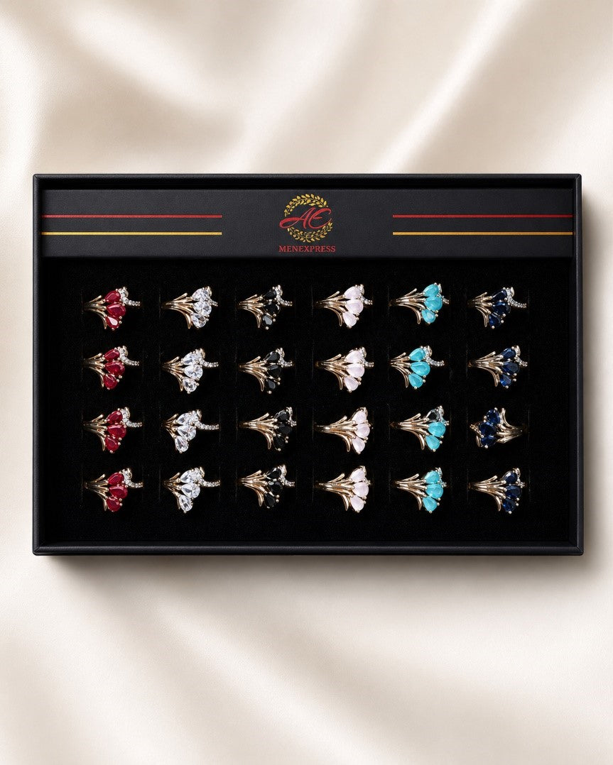 Stylish Floral Rings for Women
