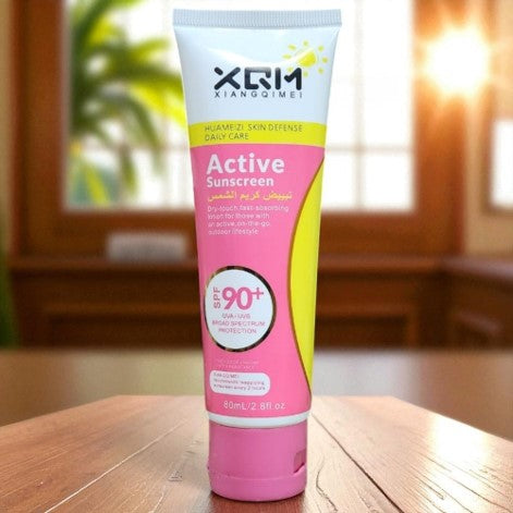 XQM Active Sunscreen Broad Spectrum Protection SPF90+ 80ml