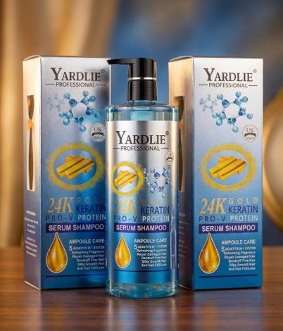 Yardlie 24K Gold Pro V Keratin Protein Shampoo 500ml